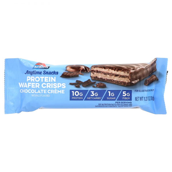 بروتين ويفر بنكهة كريمة الشوكولاتة من اتكنز بروتين ويفر بنكهة كريمة الشوكولاتة من اتكنز