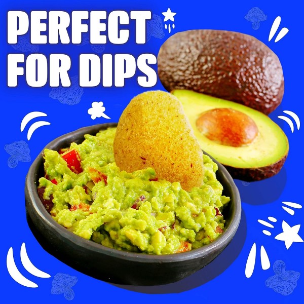 رقائق شيبس المشروم نكهة ملح البحر ريل ناتشورالز