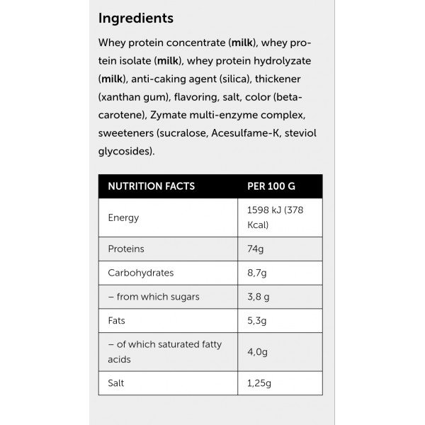 مسحوق واي بروتين بنكهة توفي كراميل من بورن وينر