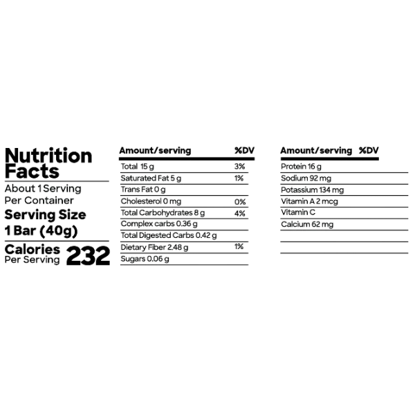 بروتين بار زبدة الفول السوداني شوكونافا بروتين بار زبدة الفول السوداني شوكونافا