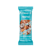 فيت سناك بروتين بار جوز الهند والكراميل فيت سناك بروتين بار جوز الهند والكراميل