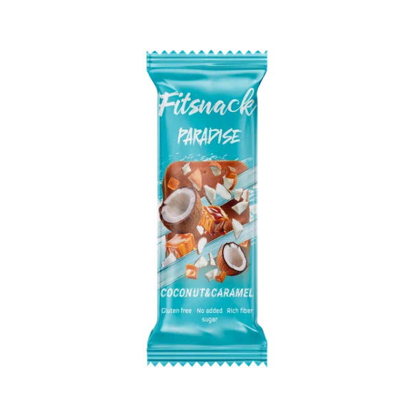 فيت سناك بروتين بار جوز الهند والكراميل