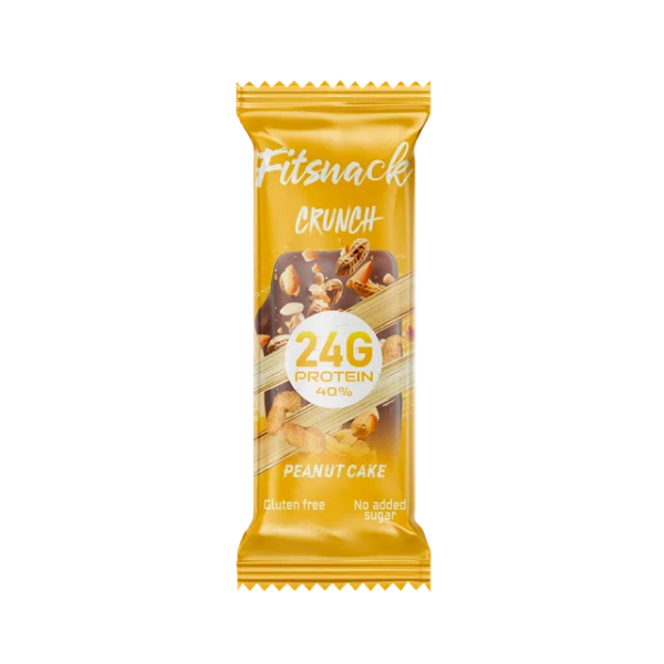 فيت سناك كرانش بروتين بار كعك الفول السوداني