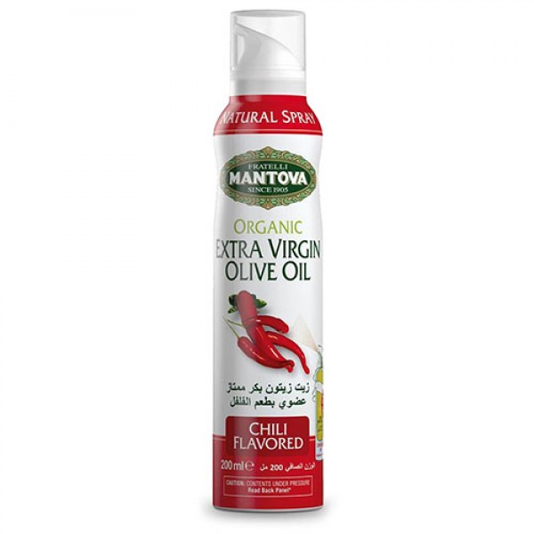 زيت الزيتون العضوي بخاخ الفلفل الحار مانتوفا