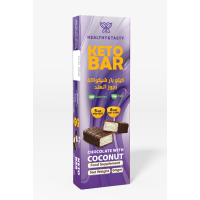 كيتو بار شوكلاته بجوز الهند من هيلثي اند تيستي كيتو بار شوكلاته بجوز الهند من هيلثي اند تيستي