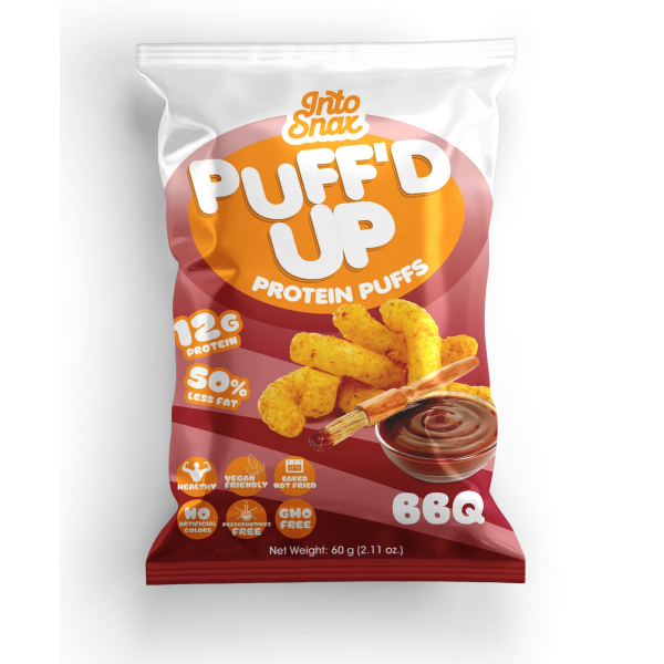 بفك بروتين انتو سناكس نكهة الباربيكيو بفك بروتين انتو سناكس نكهة الباربيكيو