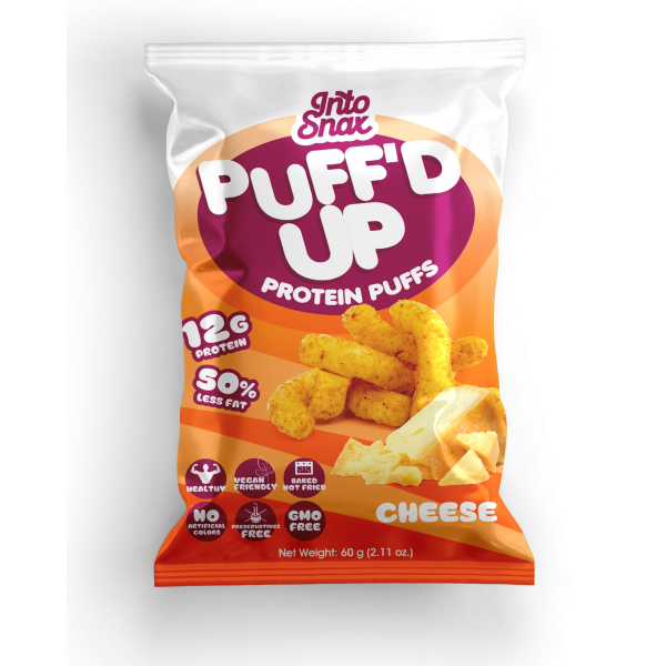 بفك بروتين انتو سناكس نكهة الجبن بفك بروتين انتو سناكس نكهة الجبن