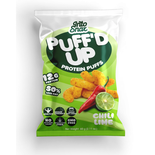 بفك بروتين انتو سناكس نكهة الليمون الحار بفك بروتين انتو سناكس نكهة الليمون الحار