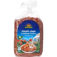 جرانولا شوفان بالفراولة من أرض الطبيعة جرانولا شوفان بالفراولة من أرض الطبيعة
