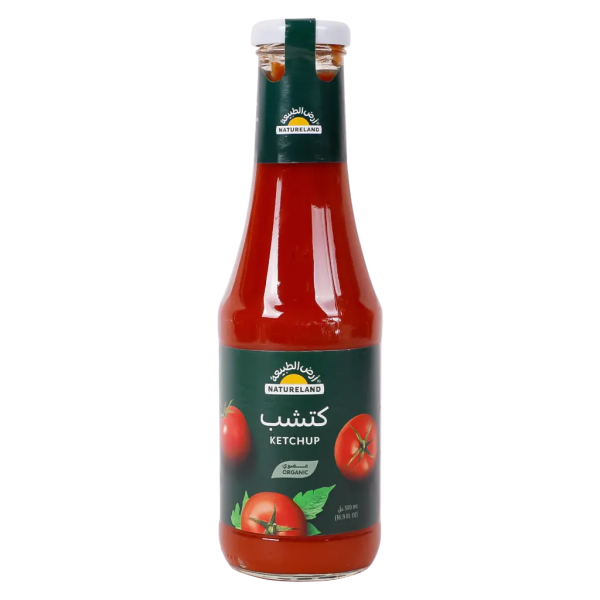 كاتشب طماطم عضوي أرض الطبيعة كاتشب طماطم عضوي أرض الطبيعة