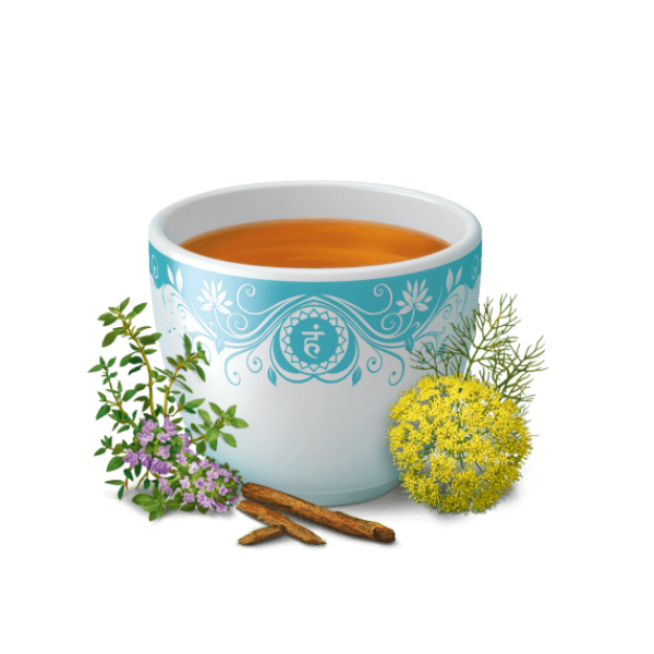 شاي راحة الحلق من يوقا