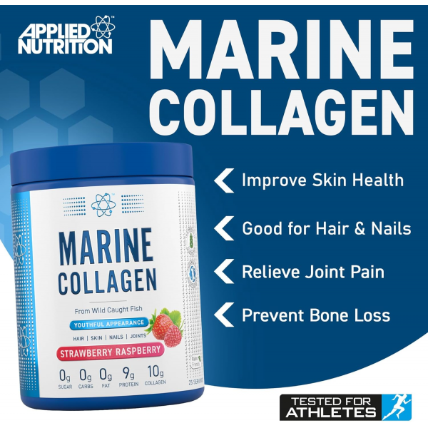 كولاجين بحري نكهة التوت والفراولة ابلايد نيوترشن