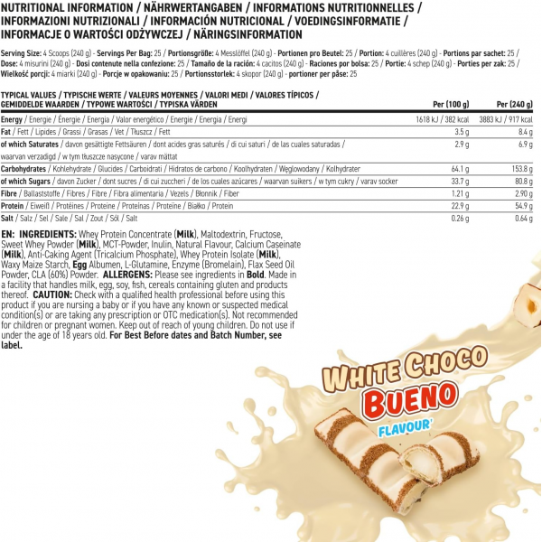 كريتيكال ماس وايت شوكو بوينو ابلايد نيوترشن كريتيكال ماس وايت شوكو بوينو ابلايد نيوترشن