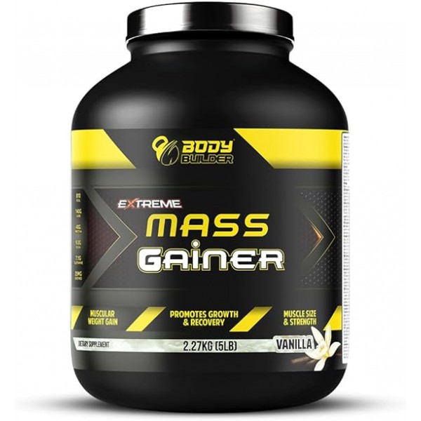 ماس جاينر بنكهة الفانيليا من بودي بيلدر ماس جاينر بنكهة الفانيليا من بودي بيلدر