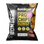 بروتين شيبس نكهة الستيك المشوي من بومبار