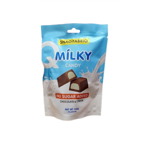 مكعبات شوكولاتة ميلكي كاندي محشو بالكريمة مكعبات شوكولاتة ميلكي كاندي محشو بالكريمة