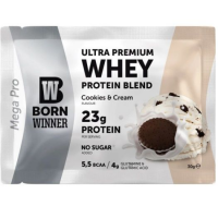 مسحوق واي بروتين نكهة الكوكيز والكريمة من بورن وينر مسحوق واي بروتين نكهة الكوكيز والكريمة من بورن وينر