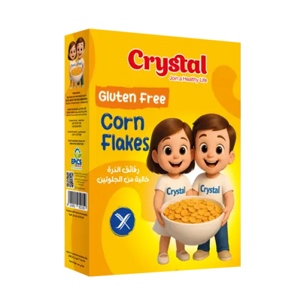 كورن فليكس خالي من الجلوتين كريستال كورن فليكس خالي من الجلوتين كريستال