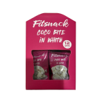 فيت سناك كوكو بايت بالشكولاتة البيضاء واللوز (علبة 12 حبة)