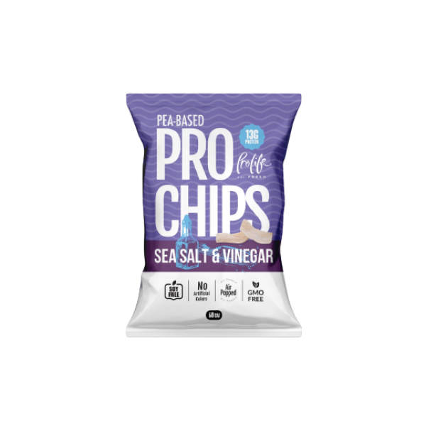 شيبس بروتين ملح وخل لايف برو شيبس بروتين ملح وخل لايف برو