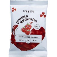 حلوى جيلي بروتين بنكهة الفراولة من فري لايف حلوى جيلي بروتين بنكهة الفراولة من فري لايف