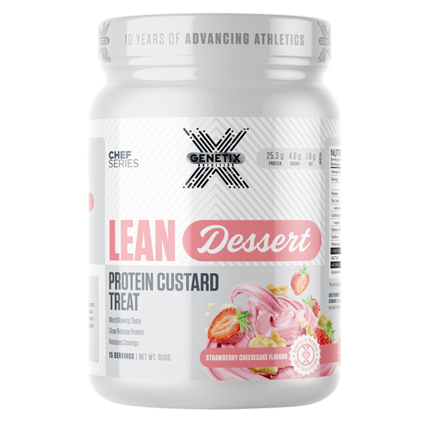 لين ديزرت بروتين كاسترد بنكهة تشيز كيك الفراولة جينتكس لين ديزرت بروتين كاسترد بنكهة تشيز كيك الفراولة جينتكس