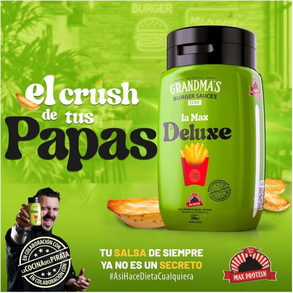 جراندماز لا ماكس ديلوكس صوص بطاطس زيرو ماكس بروتين جراندماز لا ماكس ديلوكس صوص بطاطس زيرو ماكس بروتين