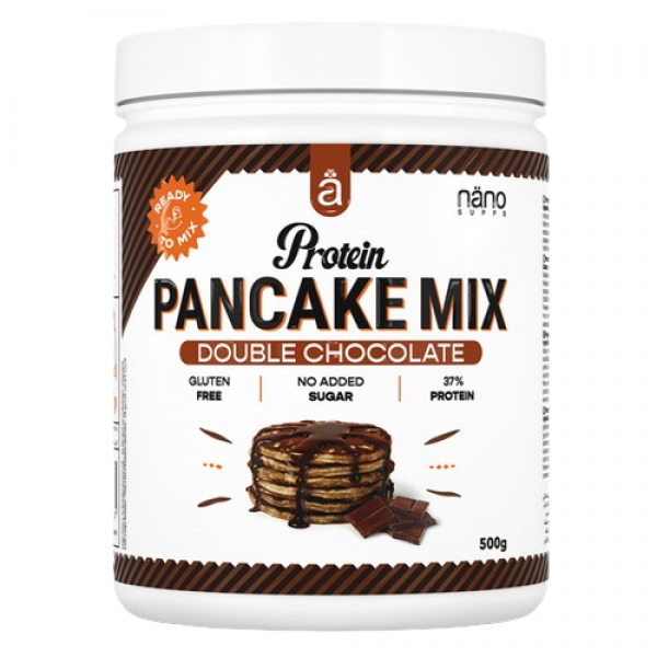 خليط بانكيك بروتين بنكهة ديل شوكلت من نانو خليط بانكيك بروتين بنكهة ديل شوكلت من نانو