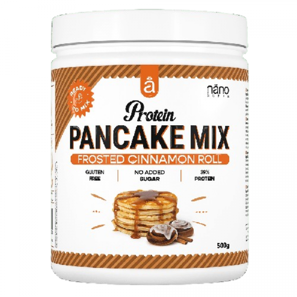 خليط بانكيك بروتين بنكهة السينمون رول من نانو خليط بانكيك بروتين بنكهة السينمون رول من نانو