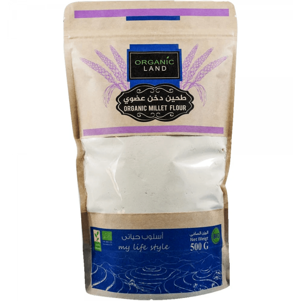 دقيق الدخن العضوي اورجانك لاند