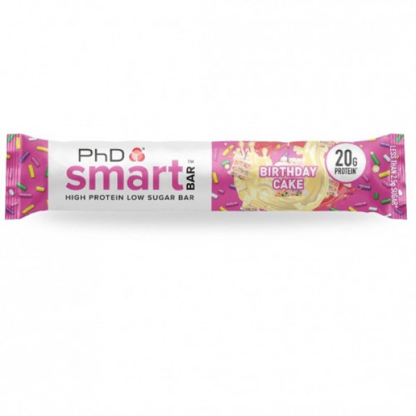 سمارت بروتين بار بي اتش دي بيرثدي كيك سمارت بروتين بار بي اتش دي بيرثدي كيك