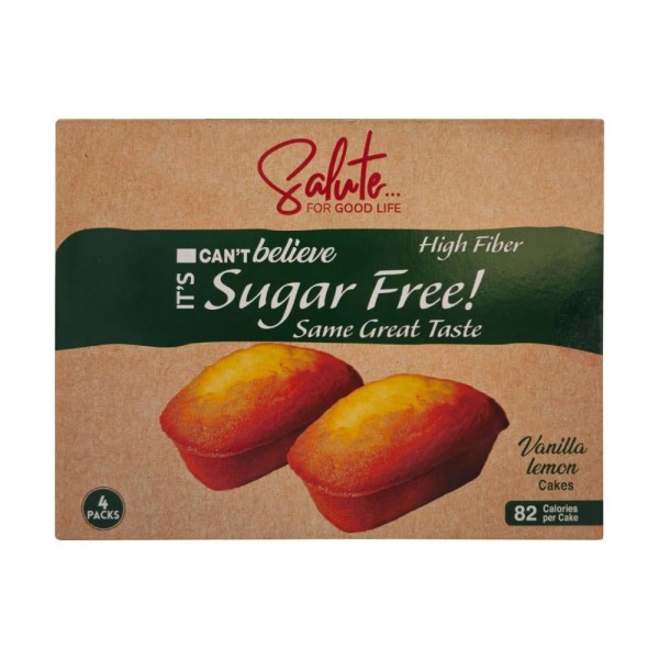 كيك بالفانيلا و ليمون خالي من السكر Salute كيك بالفانيلا و ليمون خالي من السكر Salute