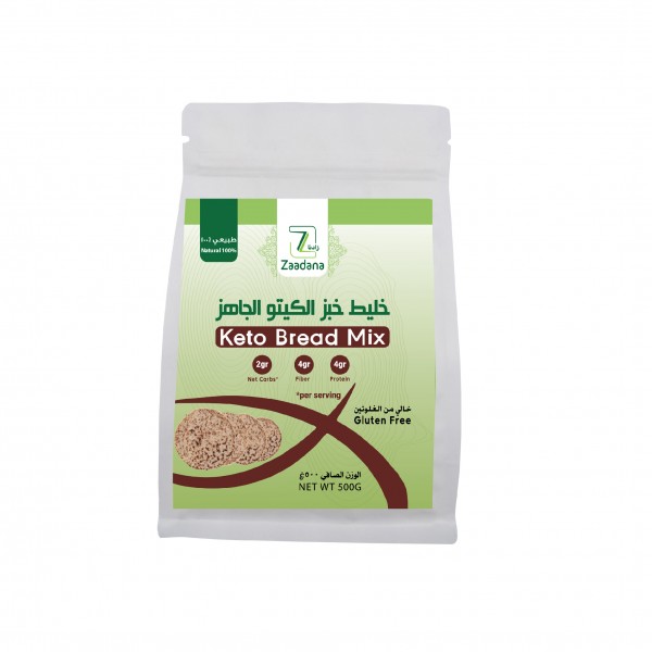 خليط دقيق خبز الكيتو الجاهز من زادنا