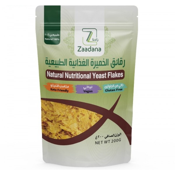 رقائق الخميرة الغذائية الطبيعية من زادنا رقائق الخميرة الغذائية الطبيعية من زادنا